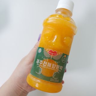 탐라원 제주의 맛, 몬딱주스 4종세트 - 한라봉몬딱주스, 천혜향몬딱주스, 청귤에이드, 당근몬딱주스 — 3점을 준 리뷰어가 2021년 8월 올린 사용 사진