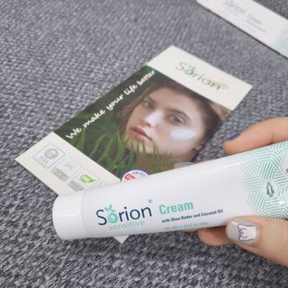건선/아토/습진/민감성 피부 천연보습진정크림 소리온 크림 & 센시티브 크림 50g — 5점을 준 리뷰어가 2022년 1월 올린 사용 사진