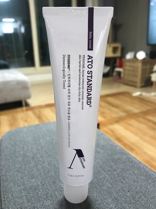 아토스탠다드 베이비크림 — 4.5점을 준 리뷰어가 2020년 12월 올린 사용 사진