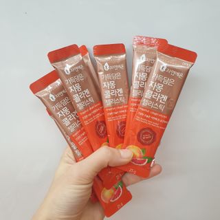 자연에온 가득담은 자몽 콜라겐 젤리스틱 2BOX — 5점을 준 리뷰어가 2020년 12월 올린 사용 사진