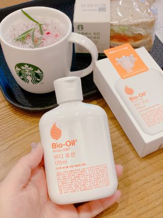 바이오오일 [바이오-오일] 바디 로션 175ml — 5점을 준 리뷰어가 2021년 11월 올린 사용 사진