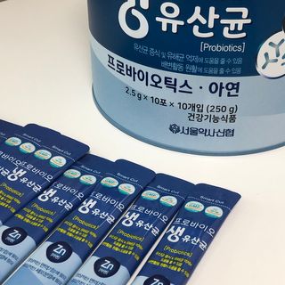 서울약사신협_프로바이오생유산균_2.5G x 100포 — 4점을 준 리뷰어가 2021년 2월 올린 사용 사진