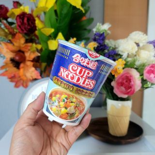 NISSIN 닛신 컵누들  4종 - 씨푸드오리지날, 씨푸드 스파이시, 씨푸드 커리, 씨푸드 XO소스 — 5점을 준 리뷰어가 2022년 11월 올린 사용 사진