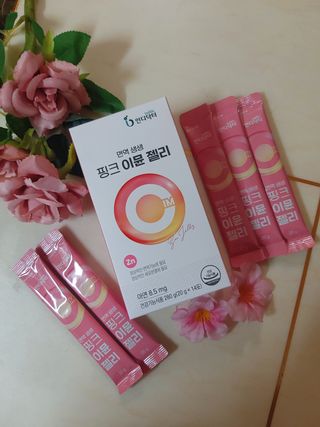 [인디닥터] 면역 생생 핑크 이뮨 젤리 — 5점을 준 리뷰어가 2022년 6월 올린 사용 사진