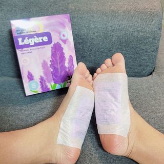 [레제르] 아로마 수액패치 발패치 30매입 -라벤더향/유칼립투스향/대나무향 — 5점을 준 리뷰어가 2022년 5월 올린 사용 사진