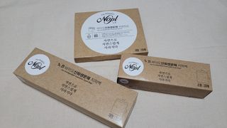 노플(NOPL) 노플 친환경 바이오 산화 생분해  항균 일회용 위생 비닐장갑 100매 + 지퍼백 소형, 대형 — 5점을 준 리뷰어가 2021년 10월 올린 사용 사진
