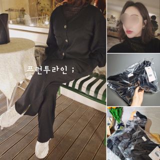 프런투라인 비마이 봄버 포켓 크롭 가디건 — 4점을 준 리뷰어가 2022년 3월 올린 사용 사진
