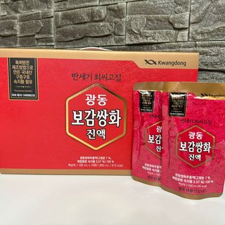 광동생활건강 [광동]진하고 깊은 풍미, 광동 보감쌍화진액 100mL * 18포 — 4.5점을 준 리뷰어가 2024년 7월 올린 사용 사진