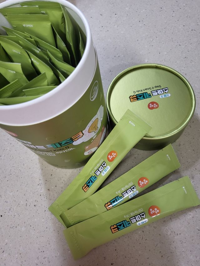 앙팡 스텝2 스마트 키즈큐 20g x 30포 리뷰 사진