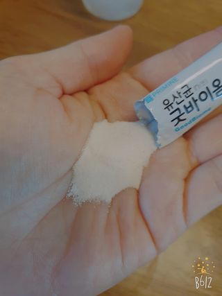 프리마인 유산균 국가지정연구소 선정, 살아있는 생유산균 200억 마리의 힘. 유산균n굿바이옴플러스 — 5점을 준 리뷰어가 2021년 9월 올린 사용 사진