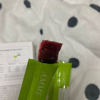 아므_이너뷰티 아므 젤리 컷 그린 씨드 10개입 — 4점을 준 리뷰어가 2021년 3월 올린 사용 사진