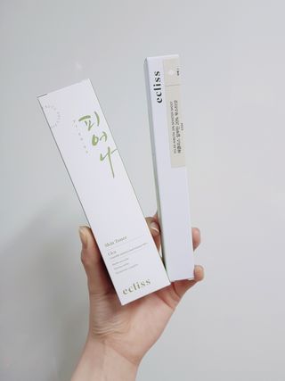 에클리스 피어나 스킨토너 — 5점을 준 리뷰어가 2022년 1월 올린 사용 사진
