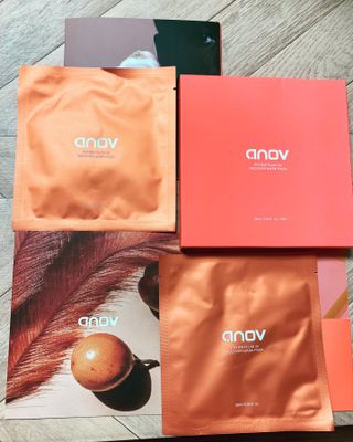 아노브코스메틱스 리커버 마스크팩 — 4점을 준 리뷰어가 2021년 10월 올린 사용 사진