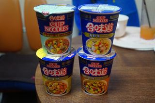 NISSIN 닛신 컵누들  4종 - 씨푸드오리지날, 씨푸드 스파이시, 씨푸드 커리, 씨푸드 XO소스 — 5점을 준 리뷰어가 2022년 4월 올린 사용 사진