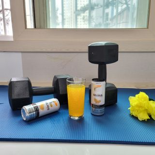 셀시어스 오리지널 325ml 에너지 비타민 피트니스 드링크(24can) 다이어트 음료 — 5점을 준 리뷰어가 2022년 4월 올린 사용 사진