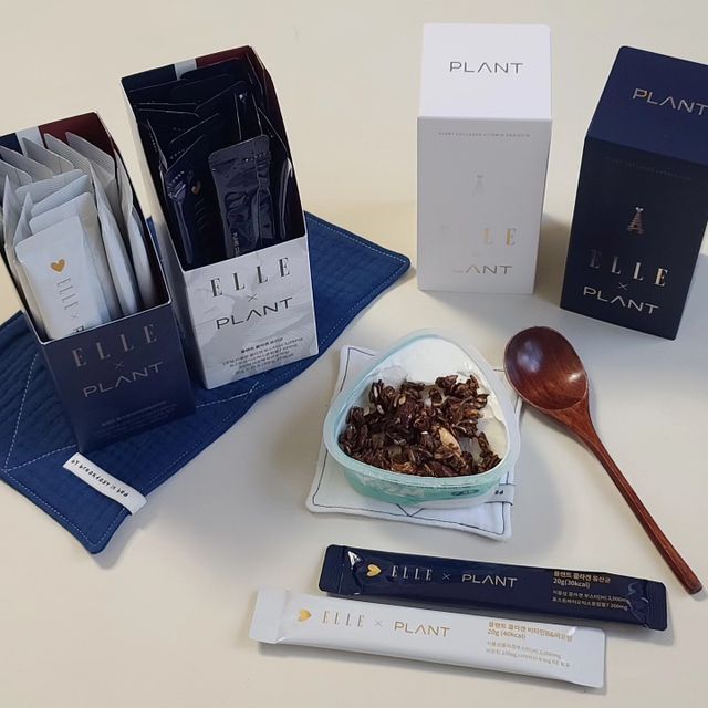 프리 [PLANT] 플랜트 콜라겐 엘르 에디션 2종 리뷰 사진
