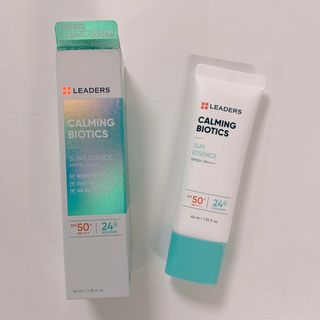 리더스코스메틱 리더스 카밍 바이오틱스 선 에센스 SPF 50+ PA++++ — 4점을 준 리뷰어가 2022년 5월 올린 사용 사진