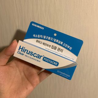 히루스카 포스트아크네 클리어 — 5점을 준 리뷰어가 2021년 3월 올린 사용 사진