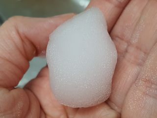 여우두마리 아기 버블클렌저 버블폼 거품놀이 유아바디워시 배쓰밤 입욕제 — 4.5점을 준 리뷰어가 2021년 2월 올린 사용 사진