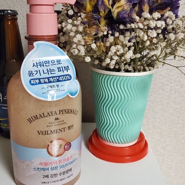 벨먼 내추럴스파 수분광채 스크럽 바디워시 600ml 5종 리뷰 사진