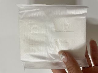 에어퀸 뉴브레스 유기농 생리대 4종 (팬티라이너 20P + 중형 10P + 대형 10P + 오버나이트 8P)_체험단 2차 — 5점을 준 리뷰어가 2024년 11월 올린 사용 사진