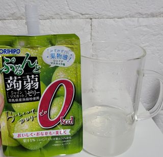 ORIHIRO 오리히로 곤약젤리 제로칼로리 130g 4종 4팩(맛별로 1팩씩) — 5점을 준 리뷰어가 2023년 3월 올린 사용 사진