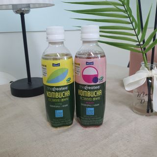 더그레잇티 콤부차 [매일유업] 더그레잇티 44kcal 콤부차 300ml *12개입 (오리지널 6개+베리리치 6개) — 5점을 준 리뷰어가 2023년 8월 올린 사용 사진