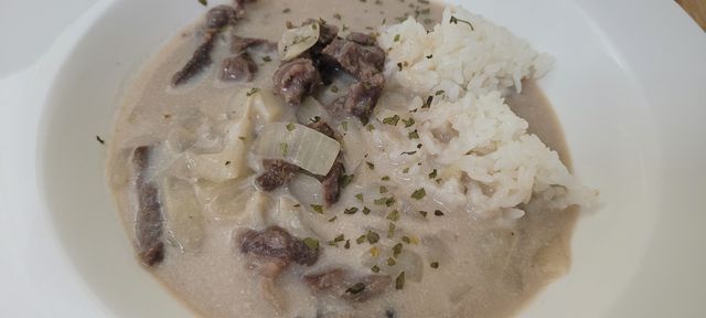 에스비 화이트 스튜 160g 리뷰 사진