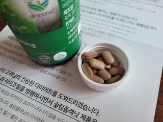 슬림플래닛 녹차카테킨 500mg 애프터밀 — 5점을 준 리뷰어가 2021년 9월 올린 사용 사진