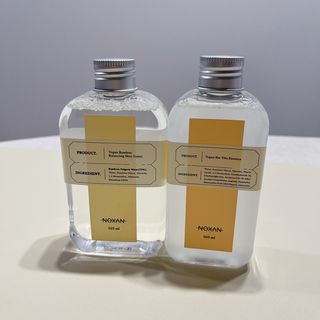 [녹산] 비건 대나무 밸런싱 수분 토너 + 비건 바이오 비타 에센스 — 5점을 준 리뷰어가 2022년 11월 올린 사용 사진
