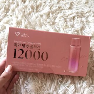 랩앤뷰티 메가 벨벳 콜라겐 12000 — 5점을 준 리뷰어가 2021년 5월 올린 사용 사진