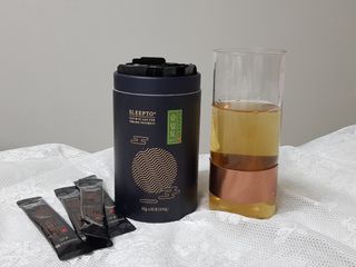 프리마인 자체 기업부설 연구소에서 찾아낸 건강한 수면의 비밀.  슬립토 플러스 30포 — 5점을 준 리뷰어가 2022년 5월 올린 사용 사진