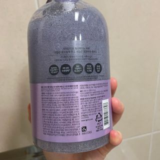벨먼 내추럴스파 수분광채 스크럽 바디워시 600ml 5종 — 5점을 준 리뷰어가 2022년 5월 올린 사용 사진