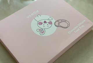 유비맘 캐릭터 실리콘 흡착 식판_색상 랜덤발송 — 5점을 준 리뷰어가 2021년 1월 올린 사용 사진