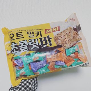 델리스 오트 밀키 초콜릿 바 — 5점을 준 리뷰어가 2023년 1월 올린 사용 사진