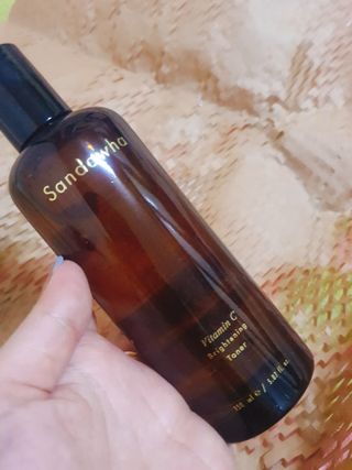 스킨큐어 산다화 비타민c 화이트닝 토너 150ml — 5점을 준 리뷰어가 2021년 12월 올린 사용 사진