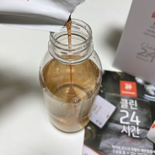 클린24시간 1BOX(5포) + 전용보틀(500ml) — 5점을 준 리뷰어가 2023년 5월 올린 사용 사진
