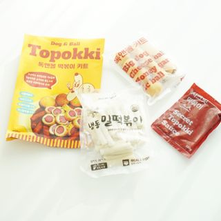 Dog&Ball 독앤볼 독앤볼 떡볶이 키트 — 5점을 준 리뷰어가 2021년 12월 올린 사용 사진
