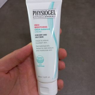 피지오겔 레드수딩 시카밸런스 크림 50ml — 4점을 준 리뷰어가 2022년 4월 올린 사용 사진