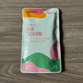 [경남제약헬스케어] 케어플러스 리셋 다이어트 청포도맛 100ml X 5포 (5일분) — 5점을 준 리뷰어가 2023년 3월 올린 사용 사진