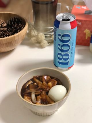 유비쿡 컵떡볶이 매운컵떡볶이2개/ 짜장컵떡볶이 2개  총 4개세트 — 4점을 준 리뷰어가 2021년 3월 올린 사용 사진