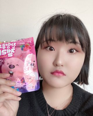 [팔도] 잔망루피젤리 믹스베리맛 42g 8개 — 5점을 준 리뷰어가 2022년 1월 올린 사용 사진