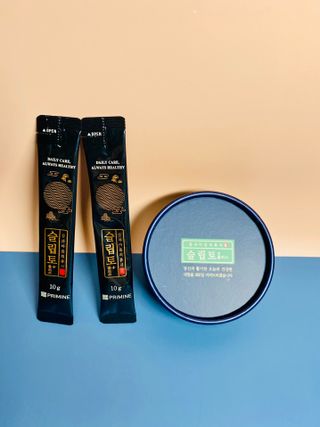 프리마인 자체 기업부설 연구소에서 찾아낸 건강한 수면의 비밀.  슬립토 플러스 30포 — 4점을 준 리뷰어가 2021년 10월 올린 사용 사진