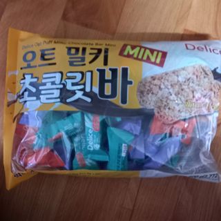 델리스 오트 밀키 초콜릿 바 — 5점을 준 리뷰어가 2023년 1월 올린 사용 사진
