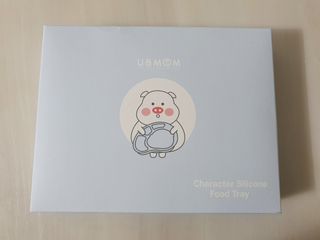 유비맘 캐릭터 실리콘 흡착 식판_색상 랜덤발송 — 5점을 준 리뷰어가 2021년 1월 올린 사용 사진