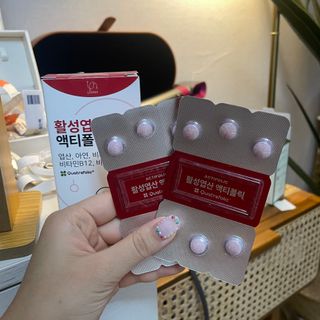 [리노브] 4세대 활성엽산 액티폴릭 270mg x 30정 — 5점을 준 리뷰어가 2022년 8월 올린 사용 사진