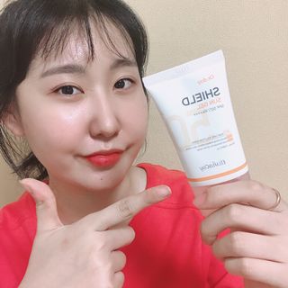 엘리샤코이 올데이 쉴드 선젤 — 5점을 준 리뷰어가 2021년 6월 올린 사용 사진