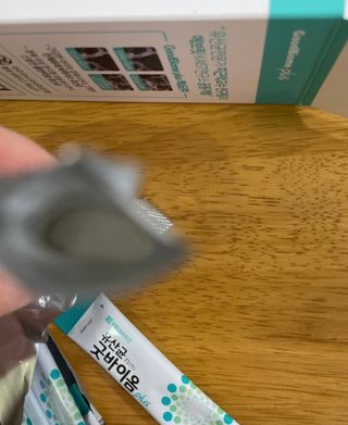 프리마인 유산균 국가지정연구소 선정, 살아있는 생유산균 200억 마리의 힘. 유산균n굿바이옴플러스 — 5점을 준 리뷰어가 2021년 11월 올린 사용 사진