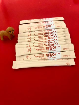 My Pet Care 모발과 모질 피부건강에 개좋아 — 4점을 준 리뷰어가 2021년 2월 올린 사용 사진