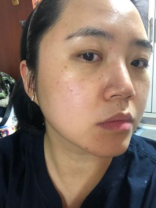 김정문알로에 큐어 큐어 알로에 리프레쉬 젤리 세럼, 큐어 알로에 하이드로 젤리 크림 — 5점을 준 리뷰어가 2021년 4월 올린 사용 사진